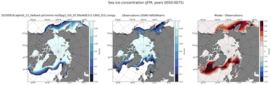 JFM Climatology Map of Northern-Hemisphere Sea-Ice Concentration